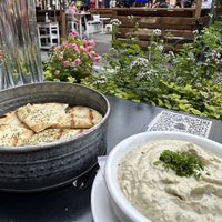 Hummus appetizer  at The Greek - Gastown in Vancouver