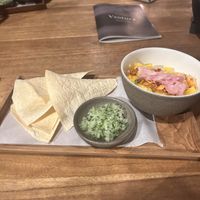 Mango ceviche  at Ulu Garden in Pecatu