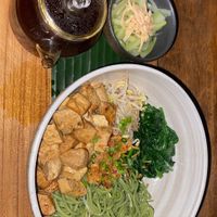 Vegan Miso Sowa tofu Bowl   at Ulu Garden in Pecatu