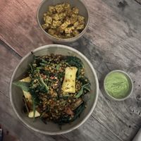 Rosted vegetables + tempeh add on  at Ulu Garden in Pecatu