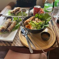   at Grasshopper Cafe in Luang Prabang