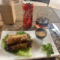   at Grasshopper Cafe in Luang Prabang