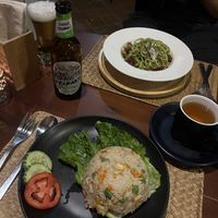   at Grasshopper Cafe in Luang Prabang