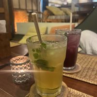   at Grasshopper Cafe in Luang Prabang