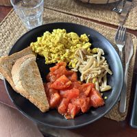   at Grasshopper Cafe in Luang Prabang