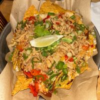 Vegan bbq nachos   at Renard in Montreal