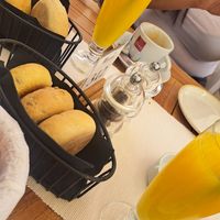 Bread rolls from the Vegetarian Platter Breakfast at Dubravka 1836 in Dubrovnik