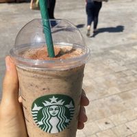 Espresso Frappuccino with almond milk; surprisingly tasty   at Starbucks in Dortmund