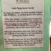 Message  at Flying Apron - West Seattle in Seattle