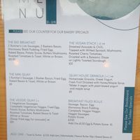 There's a different lunch menu that I don't have a picture of. at The Quay House in Kinlochbervie