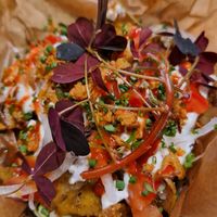 Vegankebab brunch at Pom Friterie in Stockholm