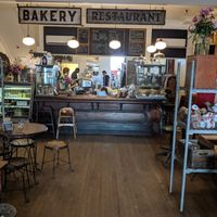 Outdated Cafe counter at Outdated - An Antique Cafe in Kingston