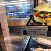 Vegan bagel  at Espresso House - Nordre Gate in Oslo