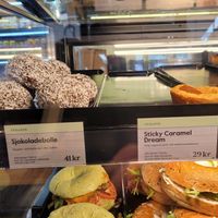 Selection of sweet cakes/bites at Espresso House - Nordre Gate in Oslo