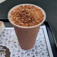 Milkshake vegano de Ovomaltine at Prime Dog - Vila Mariana in Sao Paulo