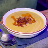 Curry Butternut Soup  at Forgotten Tonic in St Augustine