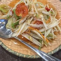 Papaya salad  at Phakhao Lao Restaurant in Vientiane