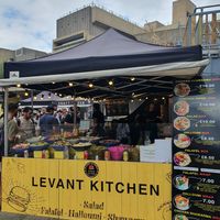 Stall at Levant Kitchen - Southbank Centre Food Market in South East London