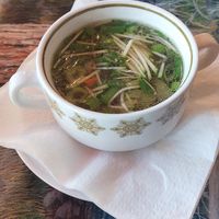 Groentesoep at Mondani in Lochem