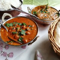 Nr. 42 (vegan) und Nr. 60 (vegetarisch) at Indian Tandoori Kitchen Bad Hersfeld in Bad Hersfeld