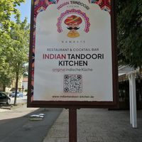 Außenansicht - Schild at Indian Tandoori Kitchen Bad Hersfeld in Bad Hersfeld