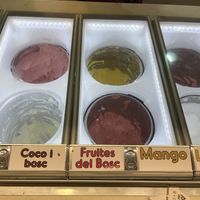   at Gelateria Italiana Olivier in Sitges