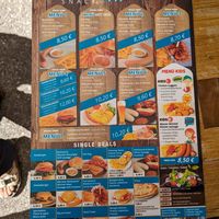 Food Menu at Carezza Snack  in Nova Levante