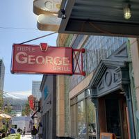 Entrance at Triple George Grill in Las Vegas