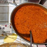 satay sauce, good at Ke Chuan Vegetarian - 客串素食 in Johor Bahru