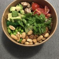 Poke bowl  at Pokai in Abu Dhabi