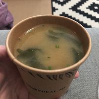 Miso soup  at Pokai in Abu Dhabi