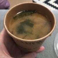 Spicy miso soup  at Pokai in Abu Dhabi