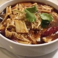 Sichuan soup with tofu skin at Eat East in Stockholm