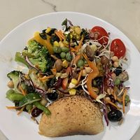 From the salad bar and fresh bread   at Cold storage  in Kuala Lumpur