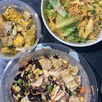 Salads from the bar. Choose your own ingredients and mix with some vegan sauce. Find fresh veggies, protein options (tempeh, tofu) as well as nuts, grains and seeds  at Cold storage  in Kuala Lumpur