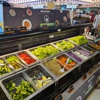 Salad bar at Cold storage  in Kuala Lumpur