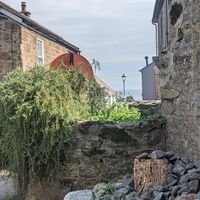 Lovely views at Orange Cafe Bar in Mousehole