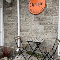   at Orange Cafe Bar in Mousehole
