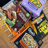 Just some of the frozen food options   at Highland Wholefoods in Inverness