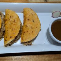 Jackfruit tacos at Birriaholic in Bethlehem