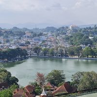 The view from the restaurant. at Senani by Oak Ray in Kandy