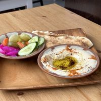 Hummous side dish, £4  at Levante in Glasgow