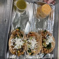 Tacos Vegano  at La Catrina in Ellijay
