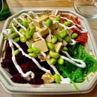 "Kahala" (vegan) bowl. at Noa Poke Koukaki in Athens