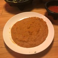 Refried beans  at San Jose in Zebulon