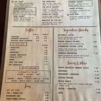Menu Page #2 at Sardi Cafe Lounge in Wilton Manors