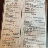 Menu Page #1 at Sardi Cafe Lounge in Wilton Manors