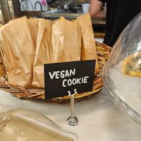 Vegan cookies at Noly Cihangir in Istanbul