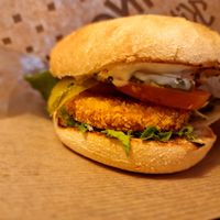 Vienna burger at Swing Kitchen in Basel