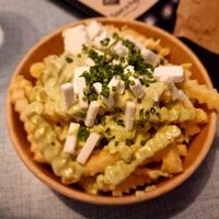 Greek fries at Swing Kitchen in Basel